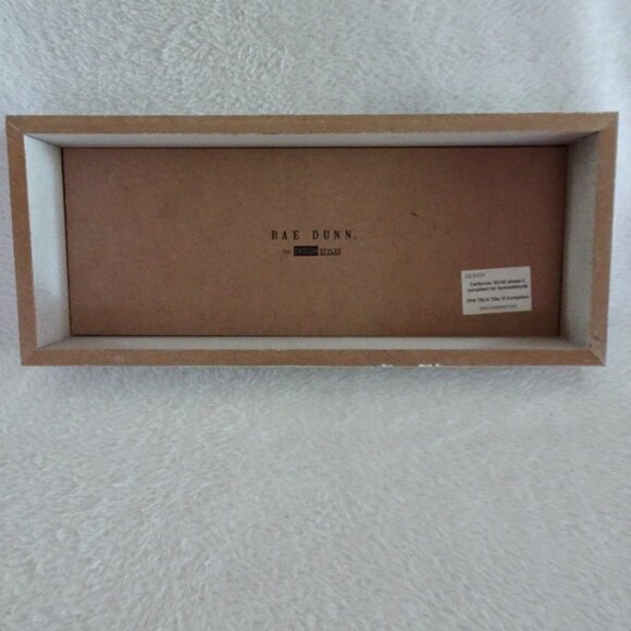 Rae Dunn BEST MOM EVER Floral Wood Sign MOTHER'S DAY - Picture 3 of 5